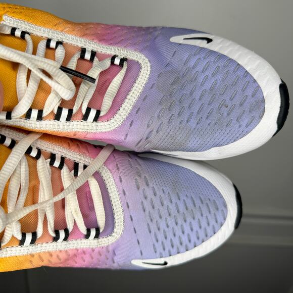 Nike Air Max 270 in University Gold Sneaker Womens 8 - Picture 7 of 12